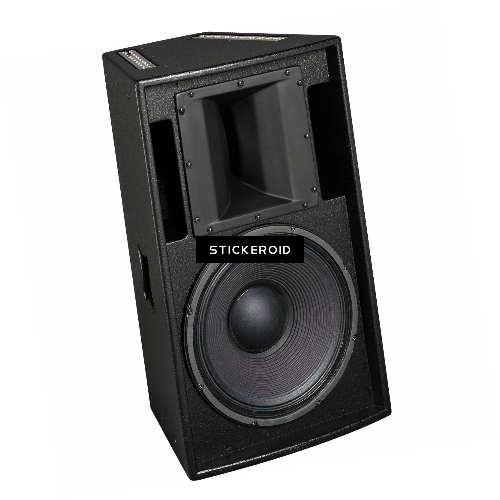 Audio Speakers Black PNG