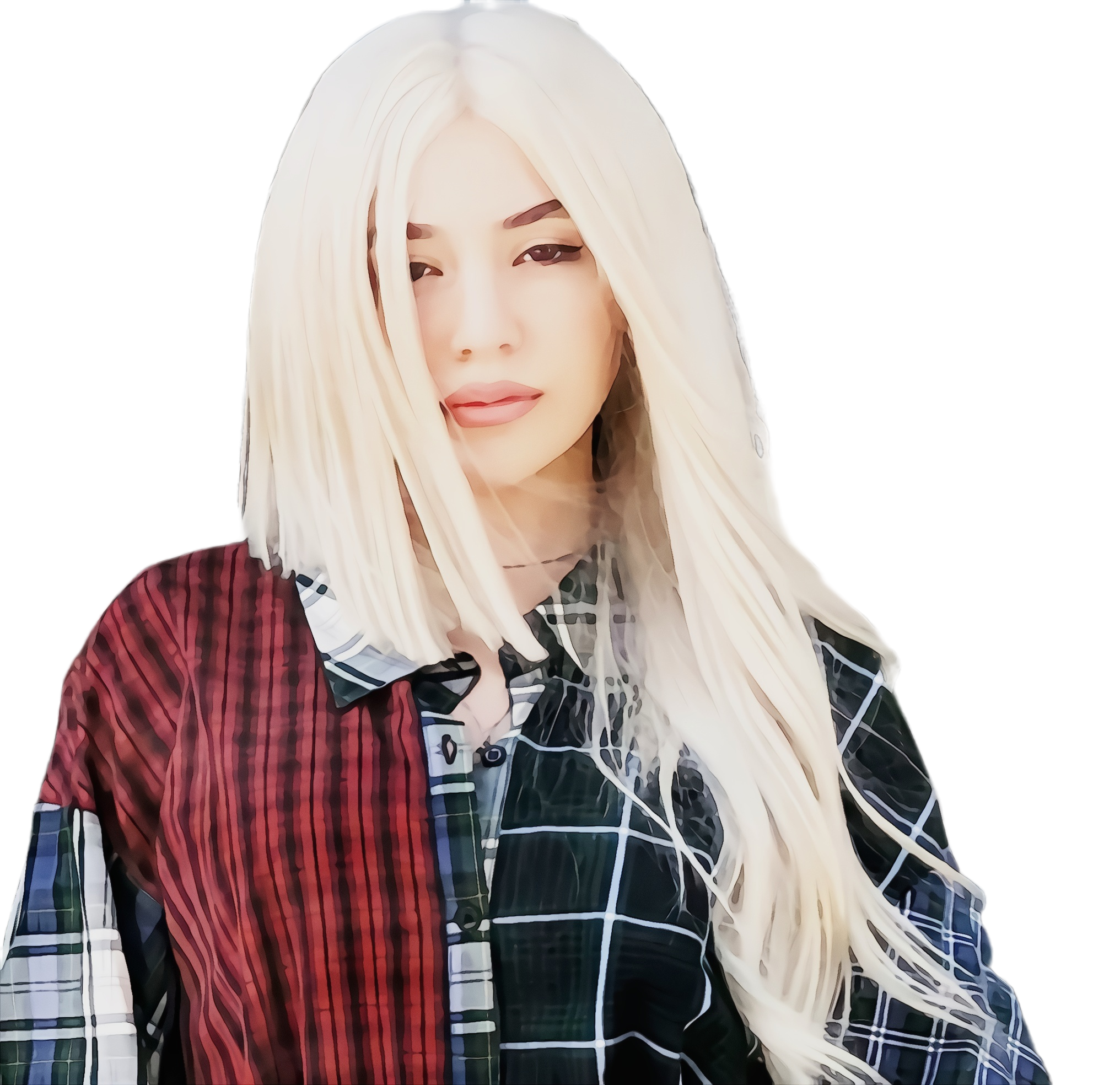 Ava Max White Hair PNG
