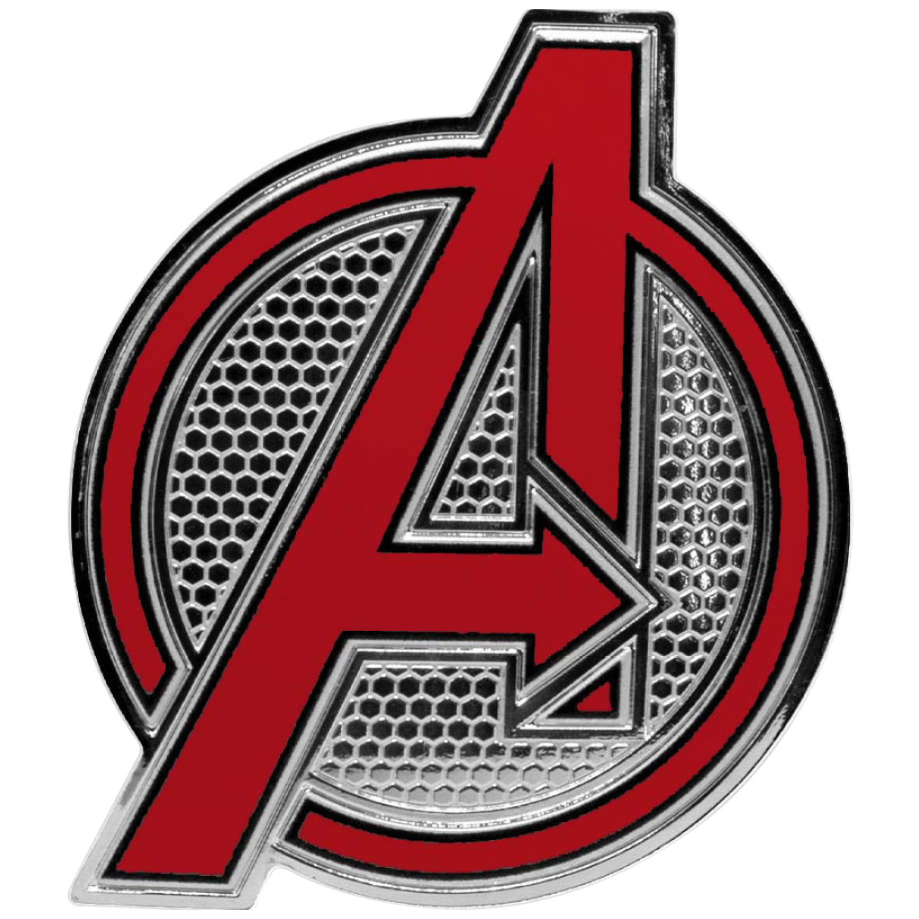 Avengers A Letter Logo Red PNG