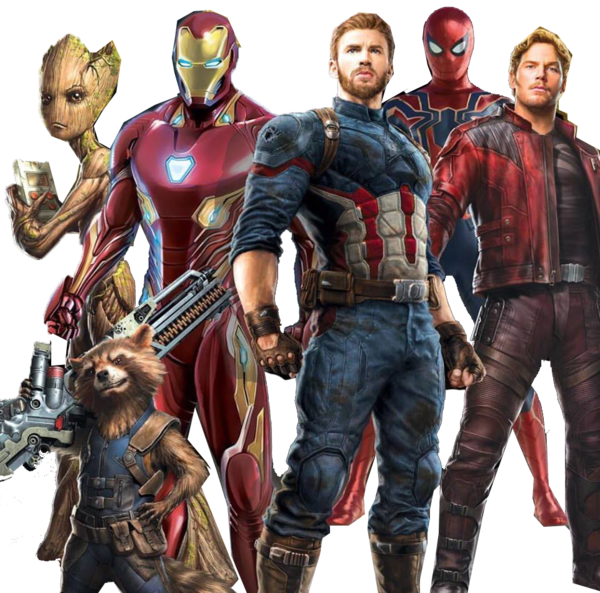 Avengers Infinity War All PNG