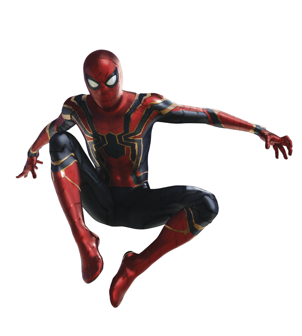 Avengers Infinity War Spider Man Jumping PNG