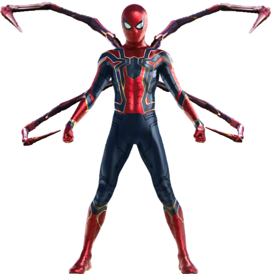 Avengers Infinity War Spider Man PNG