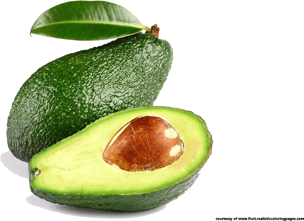 Avocado Inside ใบ Png โปร่งใส