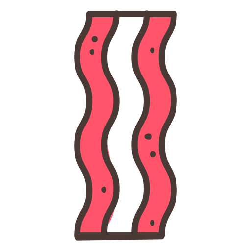 Bacon Vector PNG Clipart Background