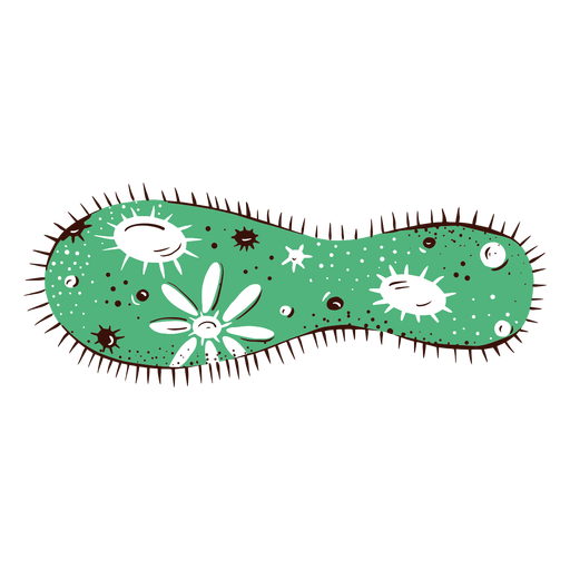Bacteria Icon Background PNG Image