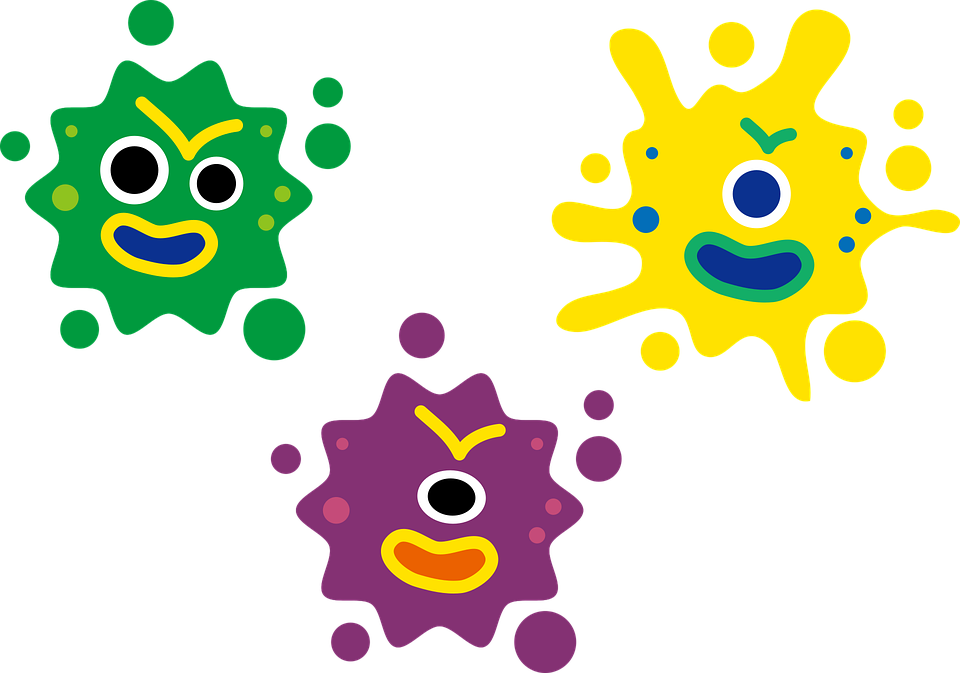 Bacteria Virus Background PNG Image