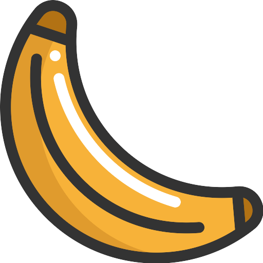 Banana Clipart Sketch Transparent PNG