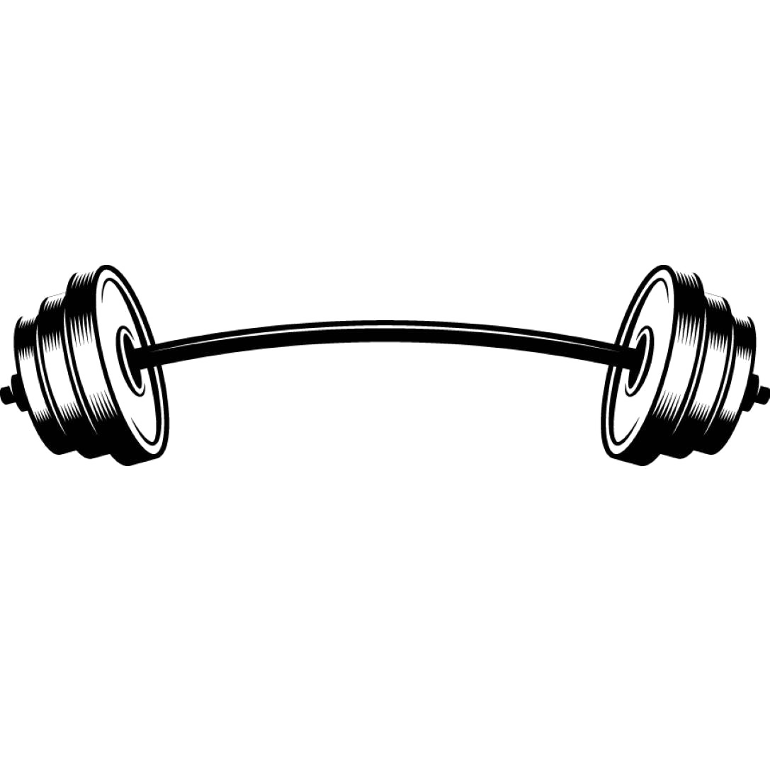 Barbell Logo PNG HD Quality
