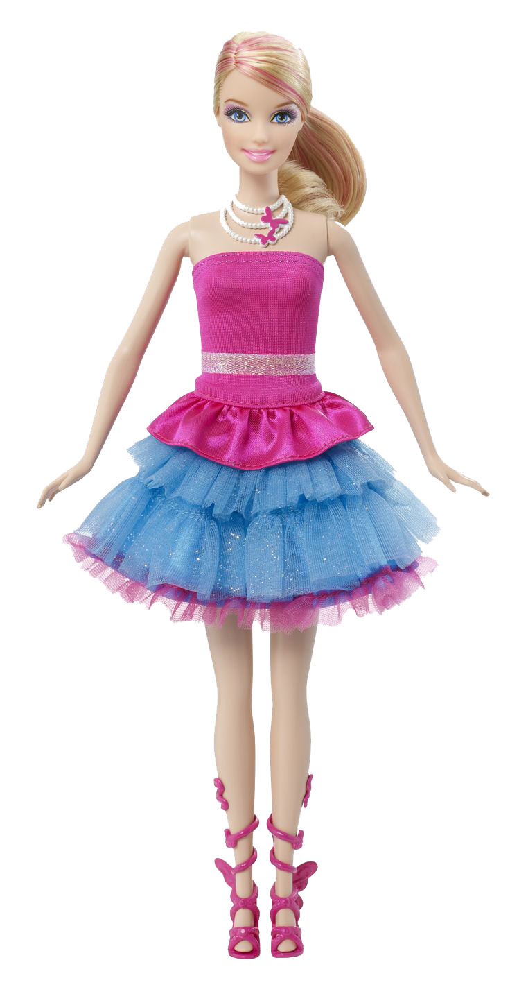 Barbie Doll Fashion Transparent File
