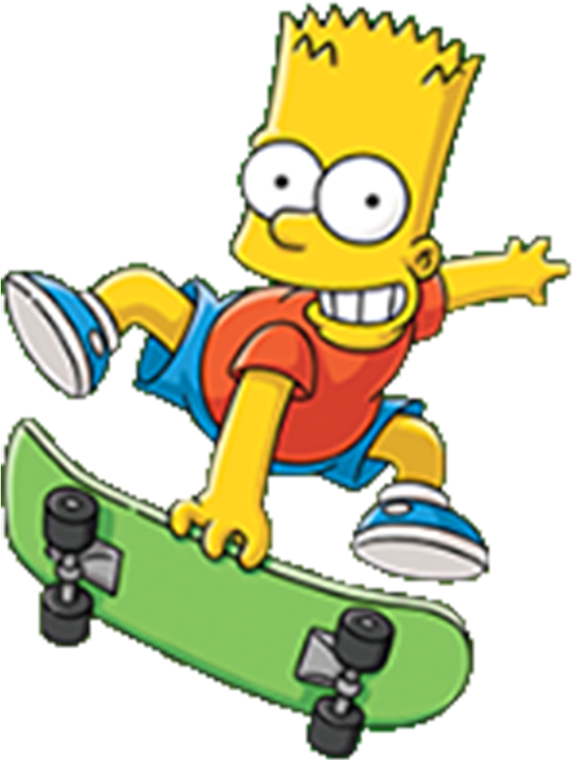 Bart Simpson PNG Clipart Background