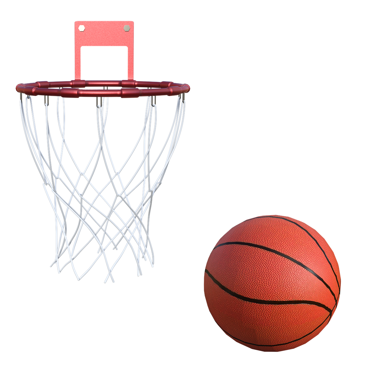 Basketball Ring Ball PNG