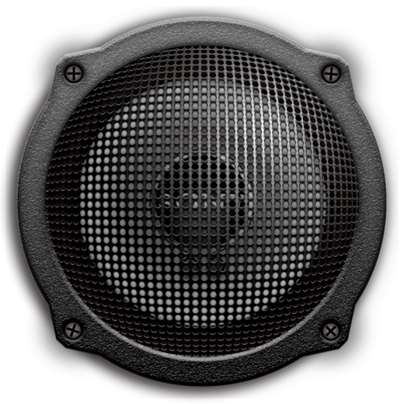 Bass Audio Speakers Small PNG