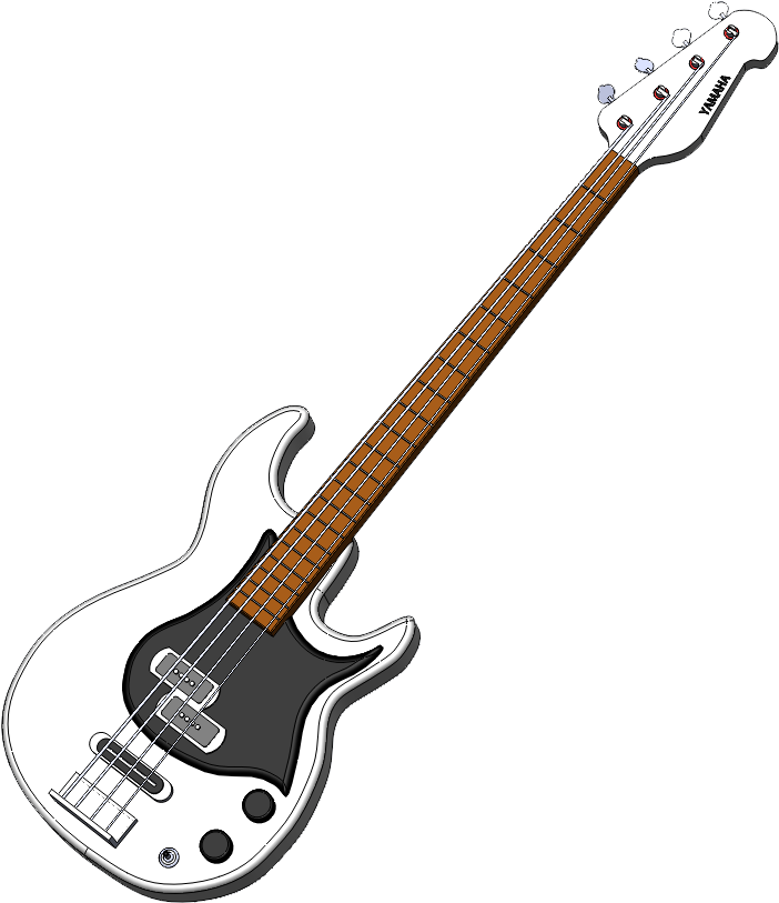 Bass Guitar PNG Clipart Background