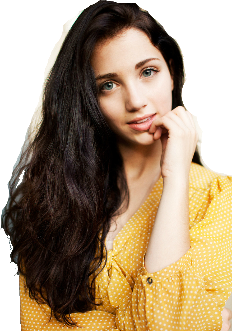 Beautiful Emily Rudd PNG Clipart Background