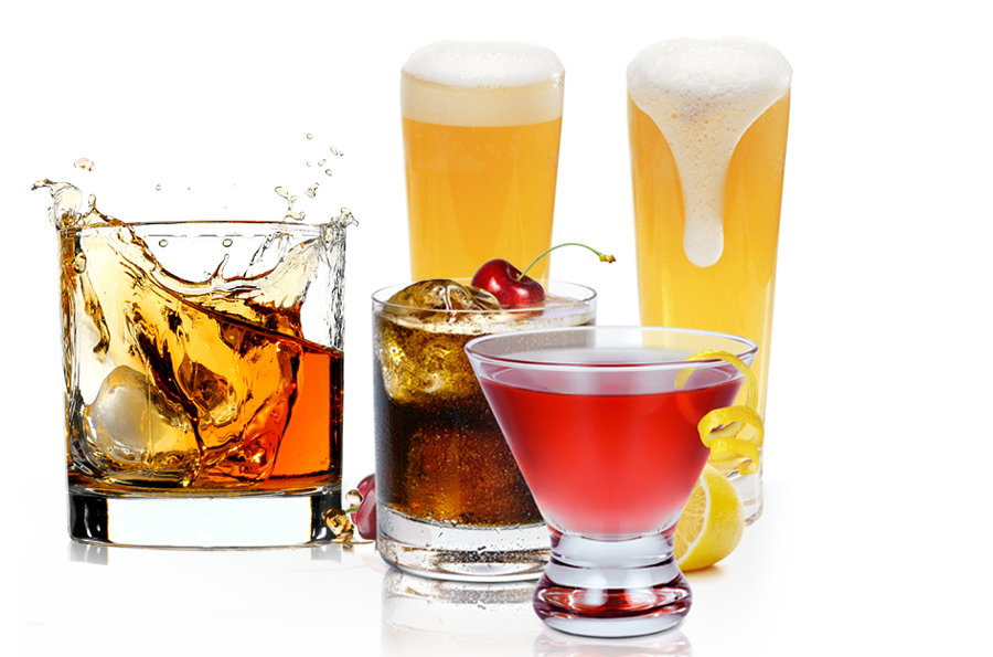Beverage Alcohol Background PNG Image