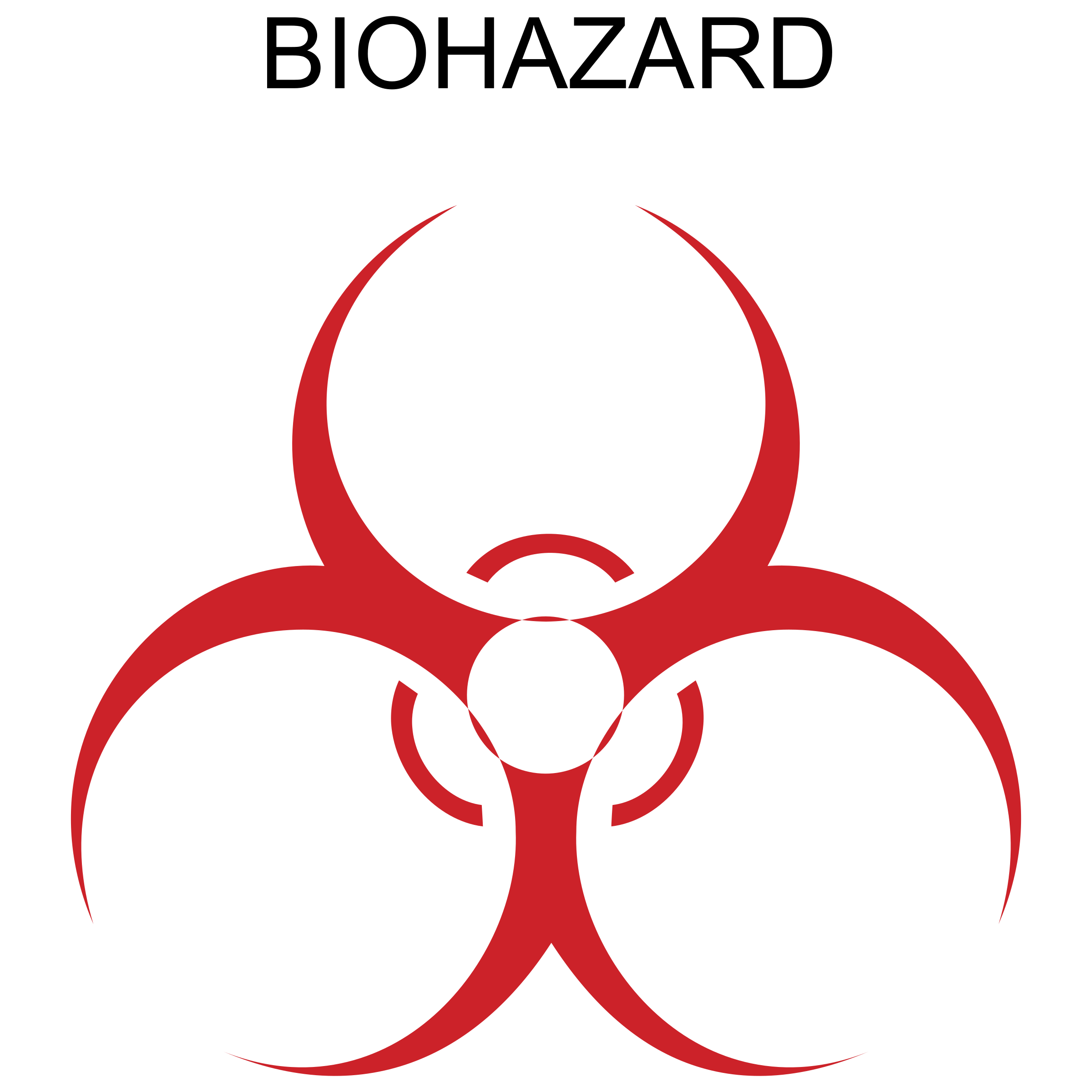 Biohazard Symbol PNG HD Quality