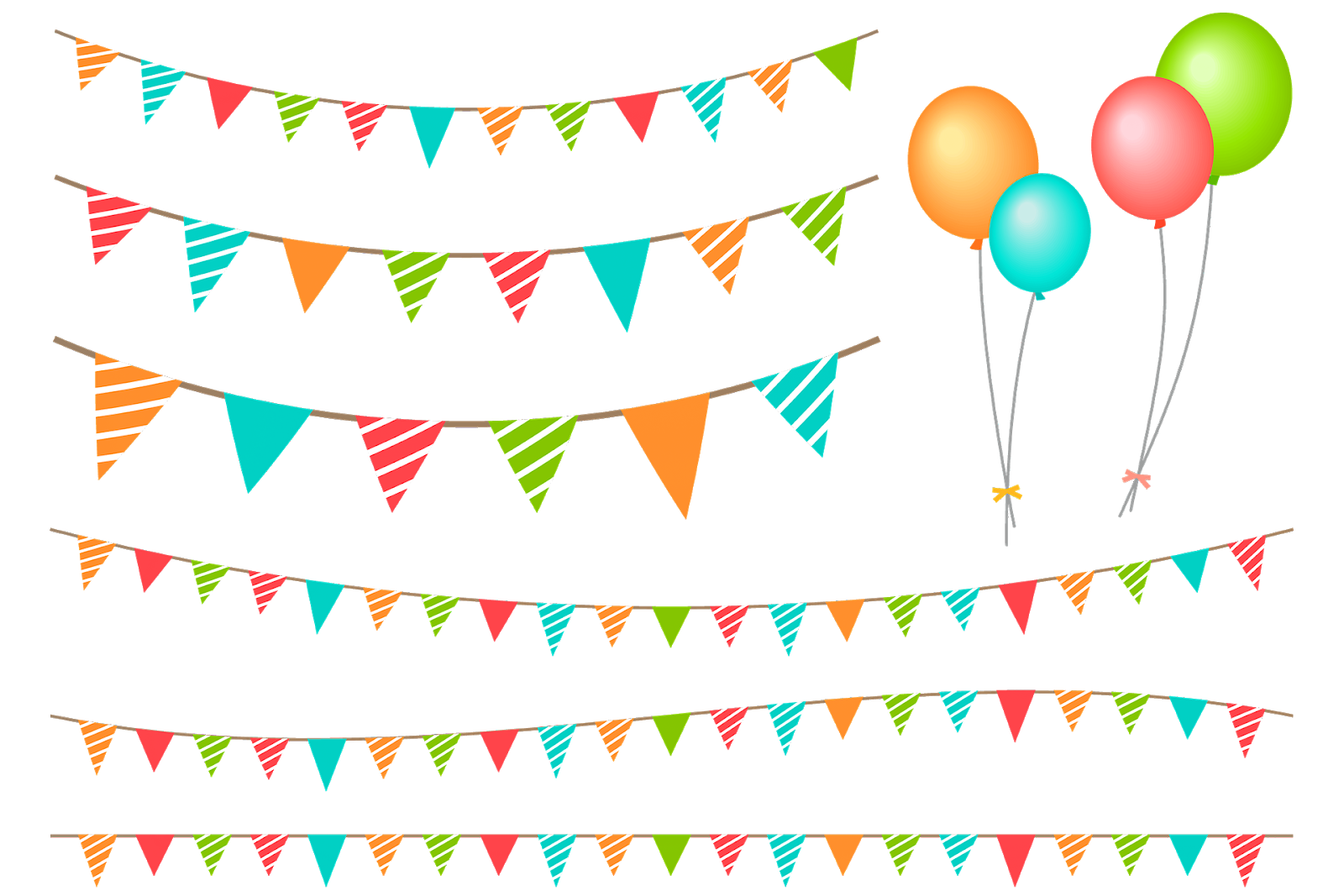 Birthday Decoration PNG Clipart Background