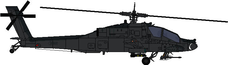 Black Army Helicopter Background PNG Image