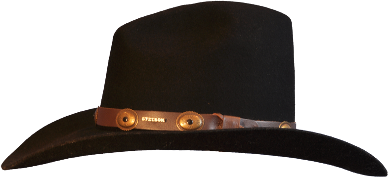 Black Cowboy Hat PNG HD Qualidade