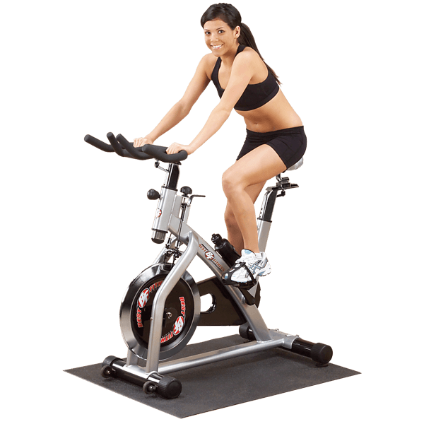 Black Exercise Bike PNG Clipart Background