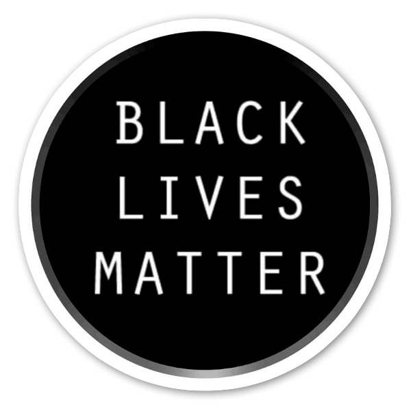 Black Lives Matter Sticker Transparent PNG
