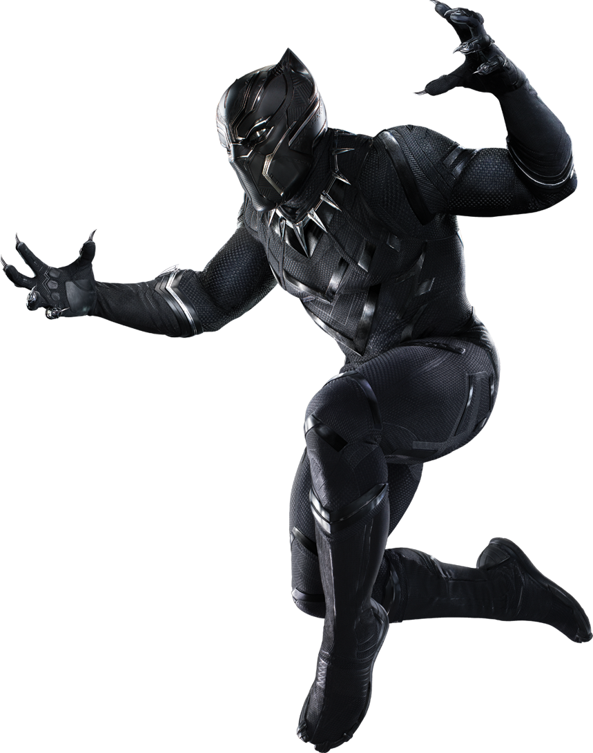 Black Panther Avengers Transparent Free PNG