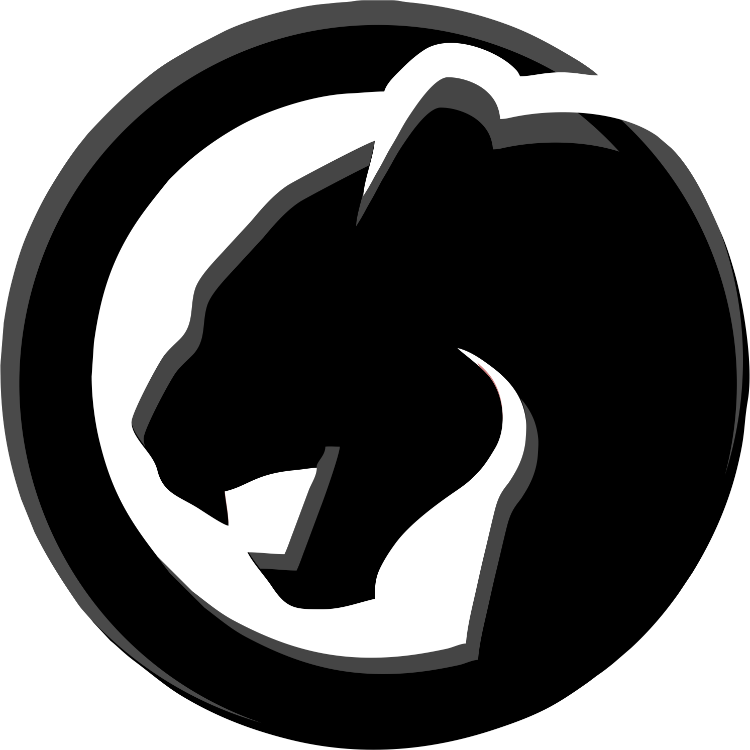 Black Panther Icon PNG Clipart Background