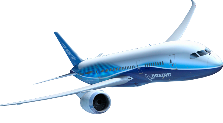 Blue Aeroplane Transparent PNG