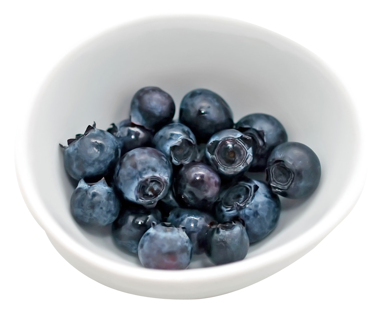 Blueberries Bowl PNG
