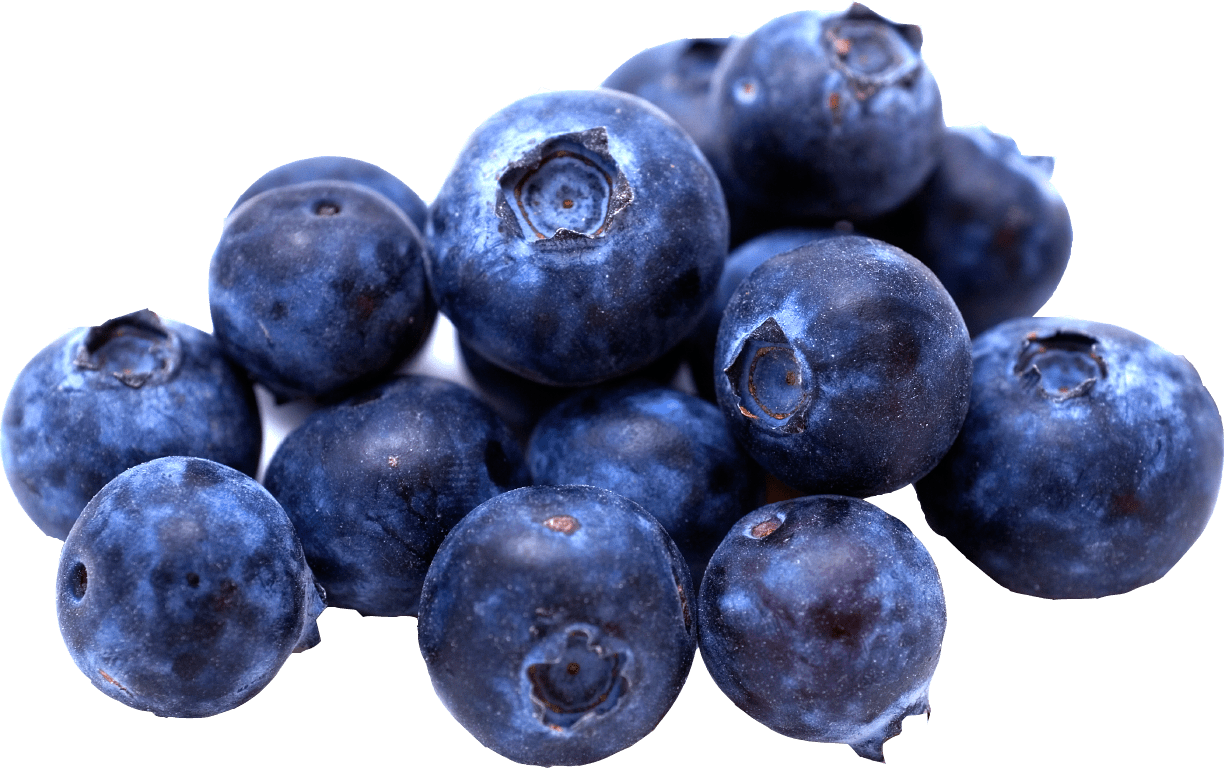 Blueberries Stack PNG