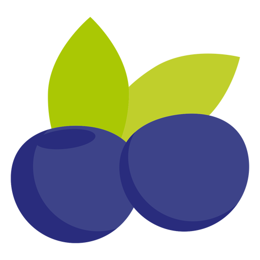 Blueberry Vector PNG Clipart Background