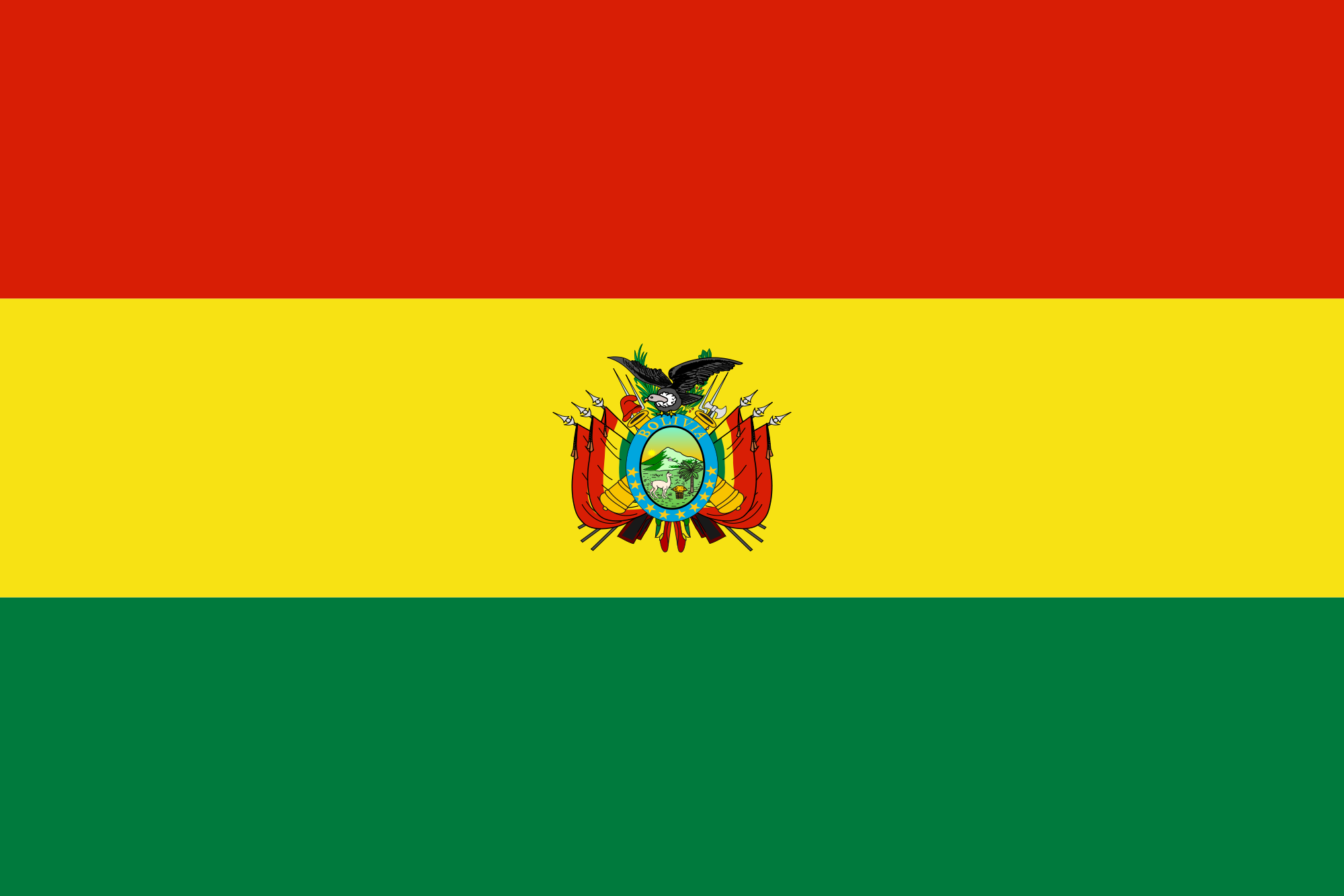 Bolivia Flag Transparent PNG