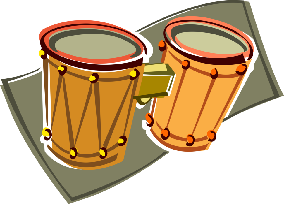 Bongo Drum PNG-Hintergrund