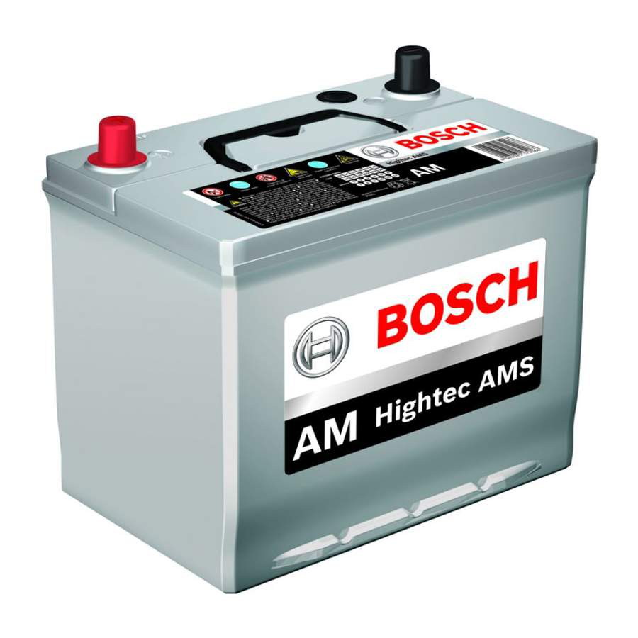Bosch Automotive Batteries Background PNG Image
