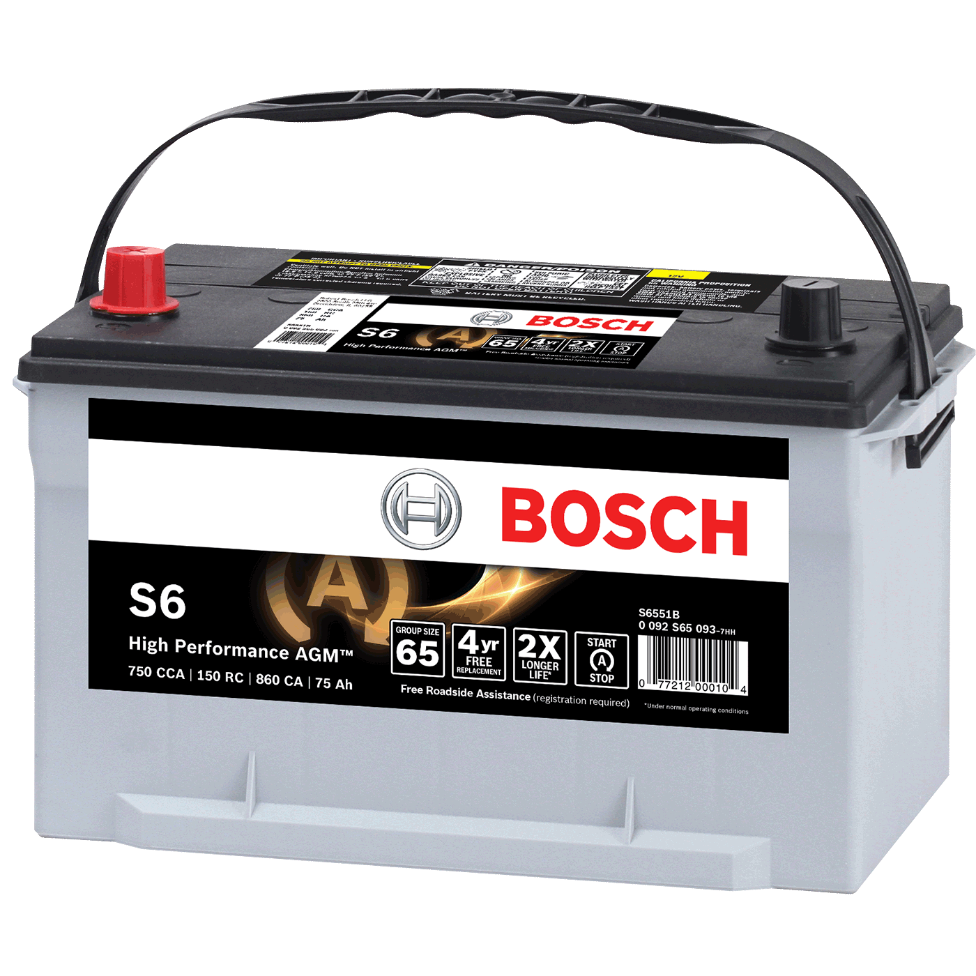Bosch Automotive Batteries Transparent PNG