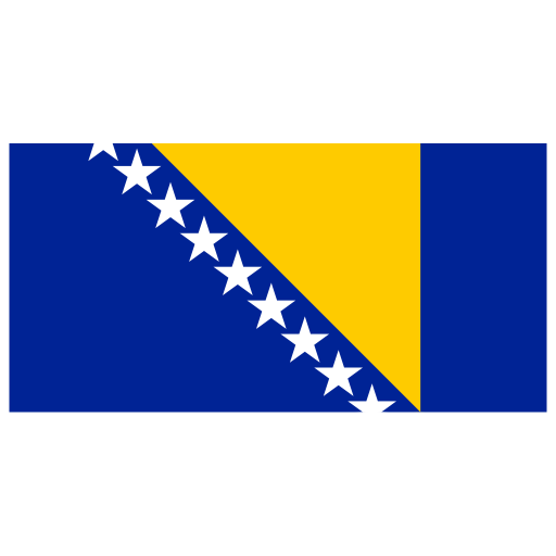 Bosnia And Herzegovina Flag Background PNG Image
