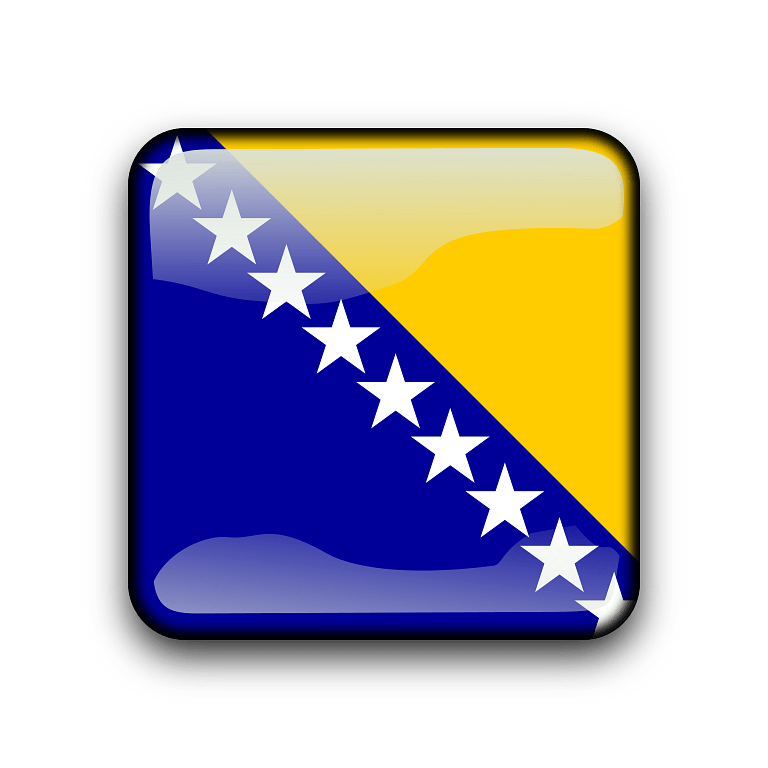Bosnia And Herzegovina Flag Background PNG ImageD PNG HD Quality