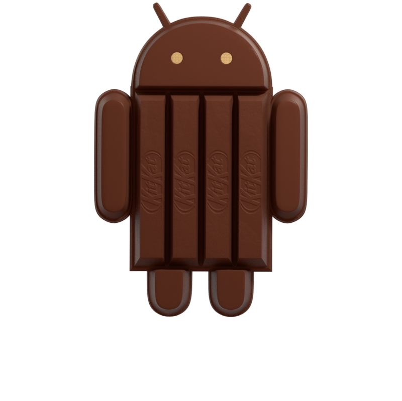 Brown Chocolate Android Kitkat PNG