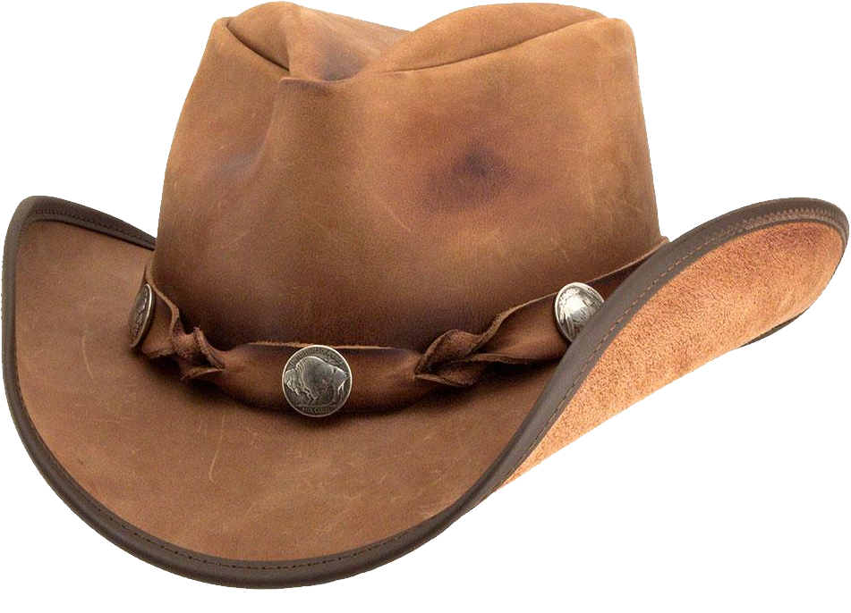 Brown Cowboy Hat Background PNG Image