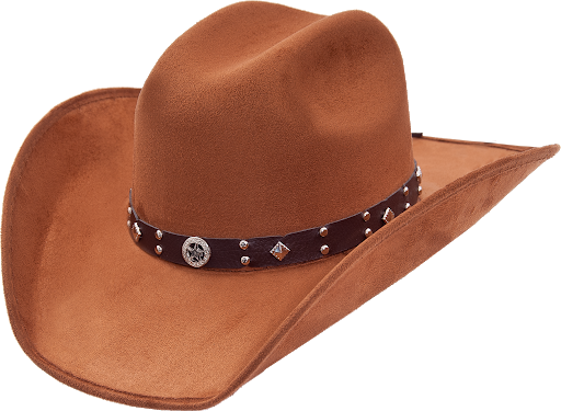 Brown Cowboy หมวกโปร่งใส Png