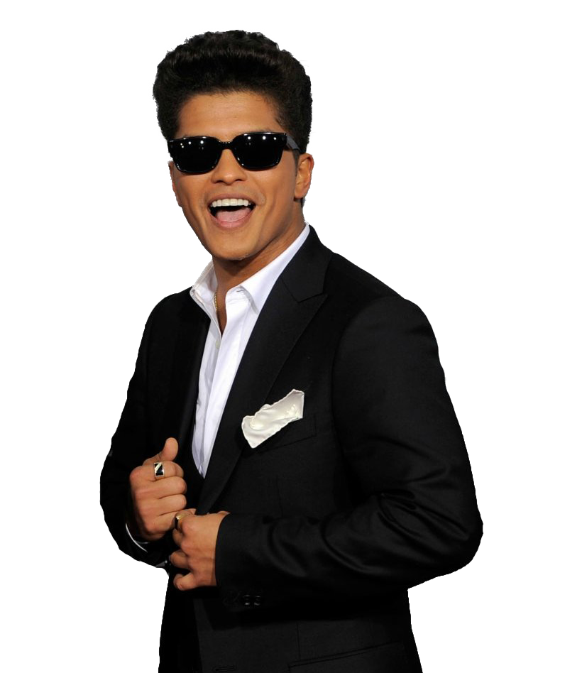 Bruno Mars-Formale PNG-Clipart-Hintergrund