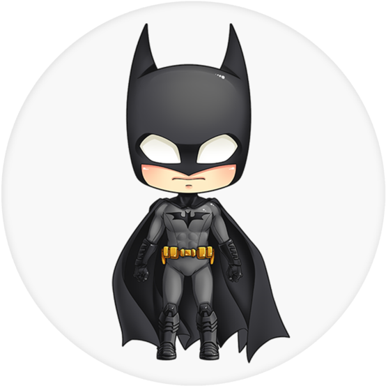 Chibi Batman Logo Transparent PNG