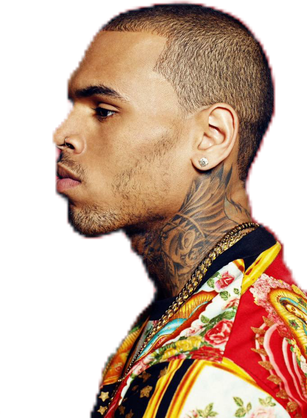 Chris Brown Background PNG Image