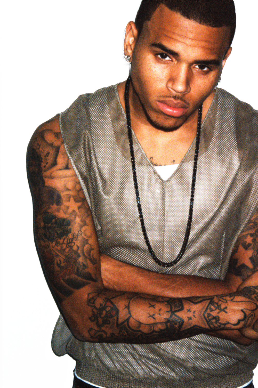 Chris Brown Face PNG Clipart Background