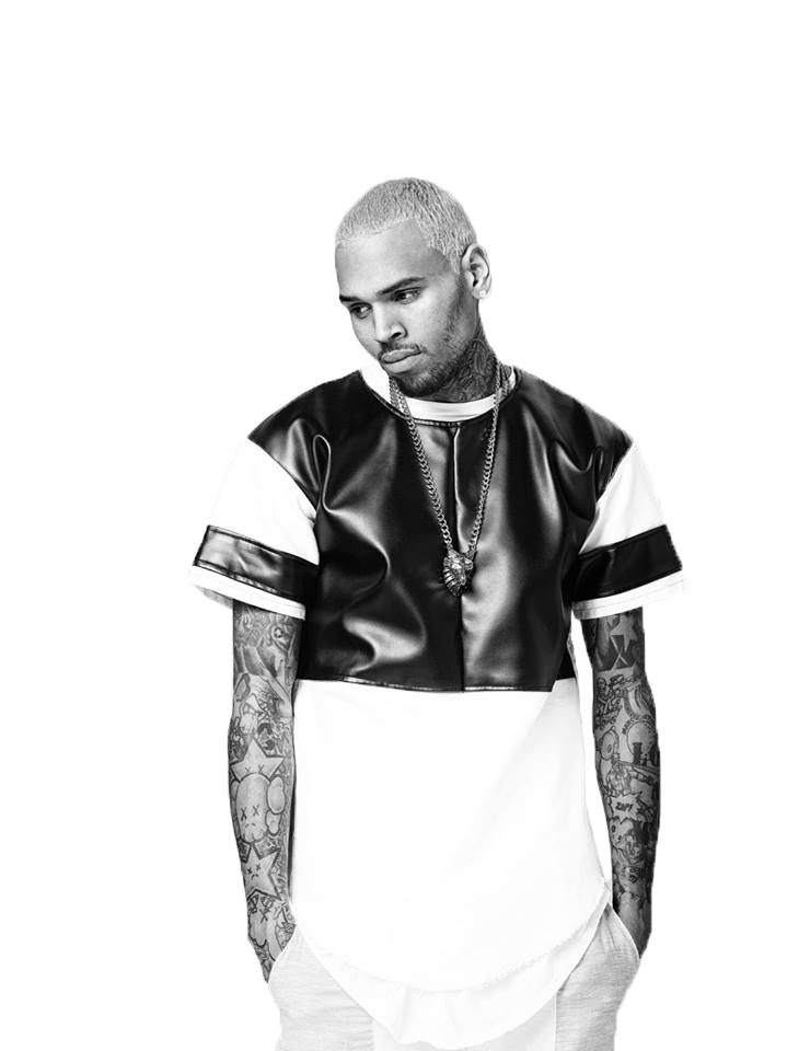 Chris Brown Singer Transparent Background
