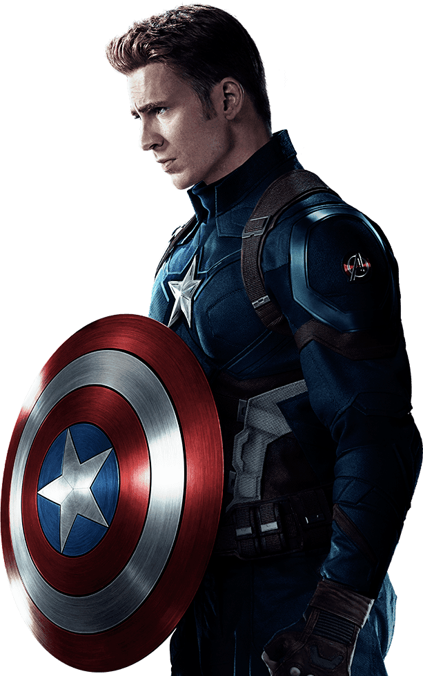 Chris Evans Captain America PNG HD Quality