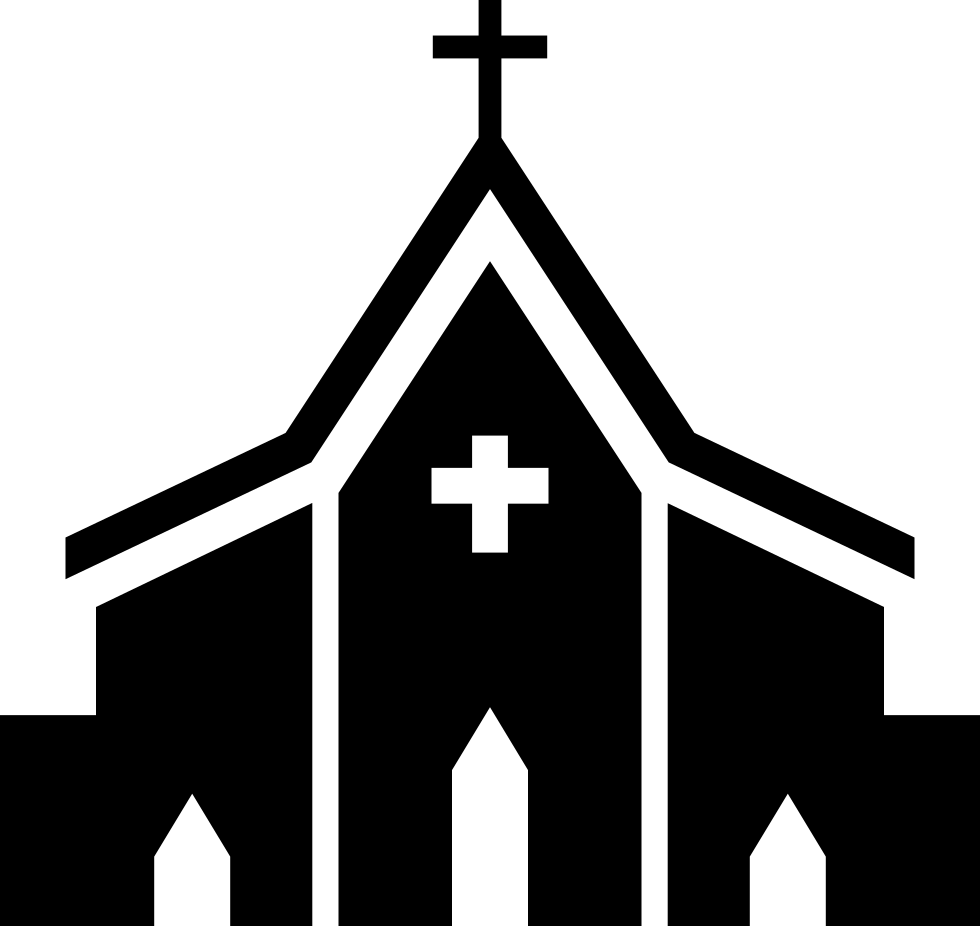 Church Silhouette PNG Clipart Background