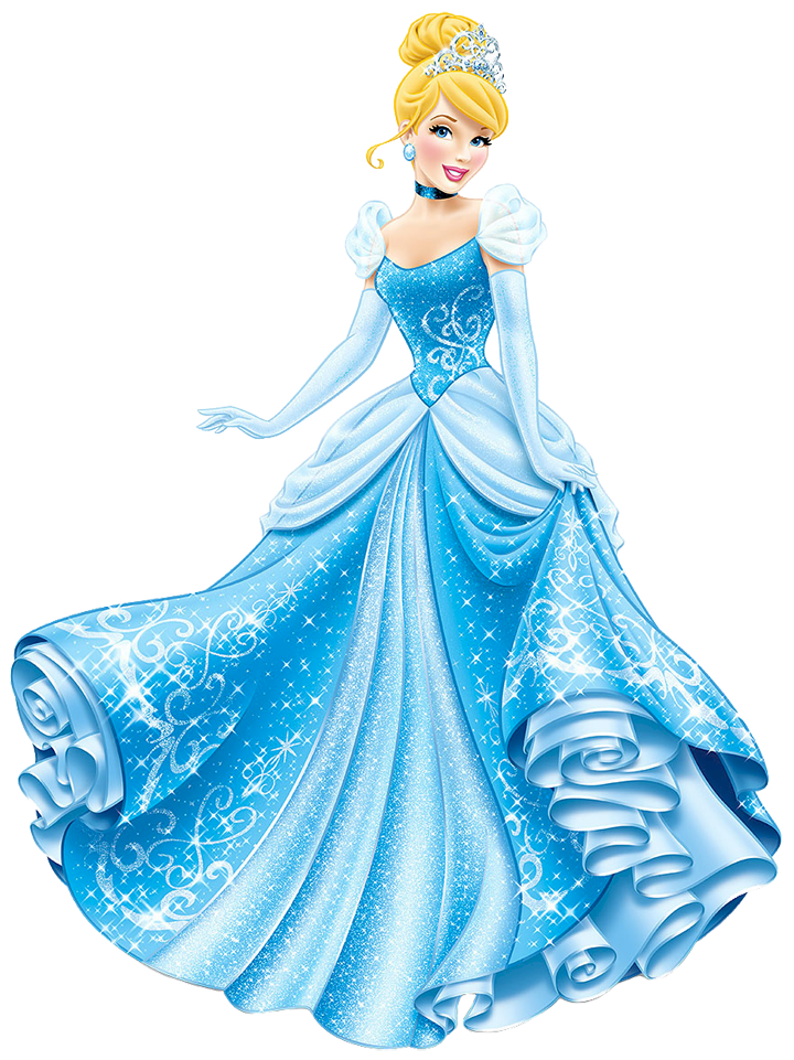Cinderella Character Background PNG Image