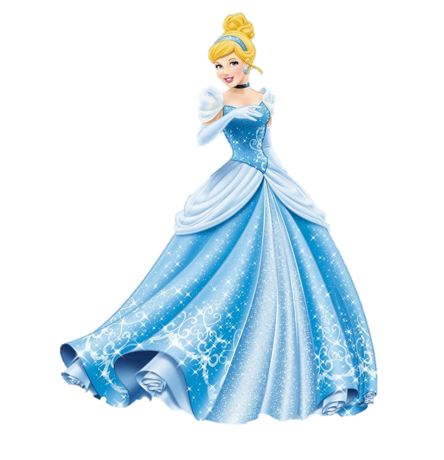 Cinderella Character Transparent Background