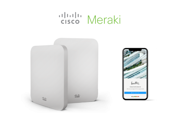 Cisco Meraki Router Background PNG Image